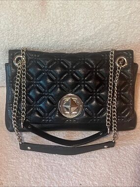 Kate Spade New York Black Astor Court Cynthia Quilted Leather Shoulder Bag